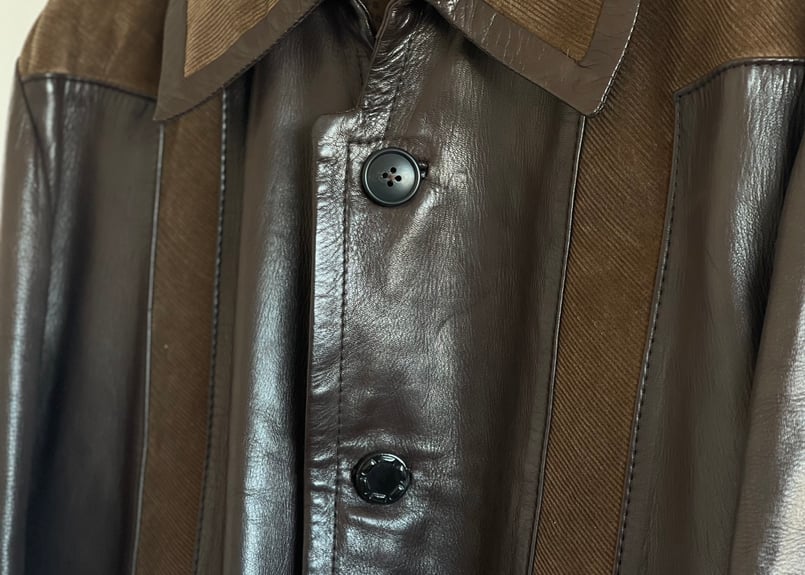 60–70s loewe leather coat | weekend tokyo