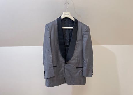 80-90s balenciaga silk tuxedo jacket