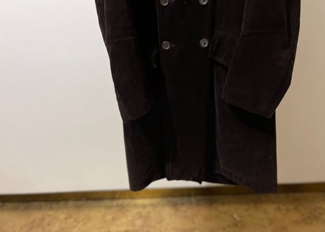 dries van noten corduroy double coat