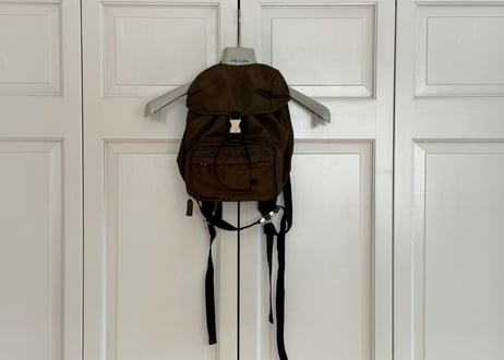 prada back pack