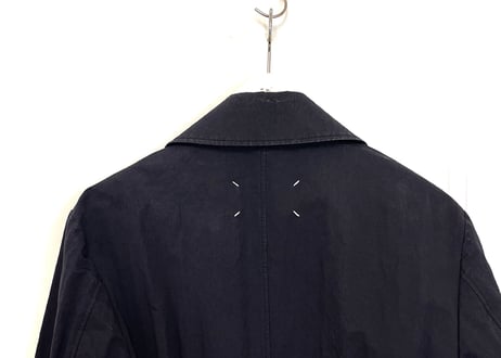 maison margiela soutien collar coat