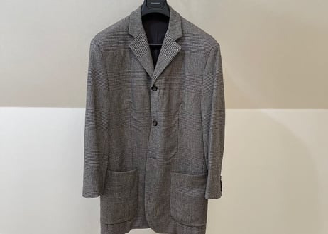 jilsander check set up suit
