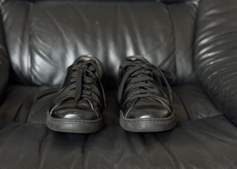 prada leather sneakers #2