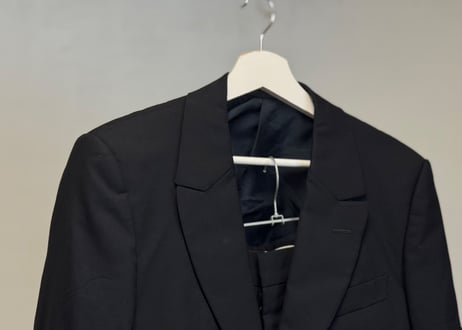 yves saint laurent rive gauche ”Stefano Pilati”期 black set up suit