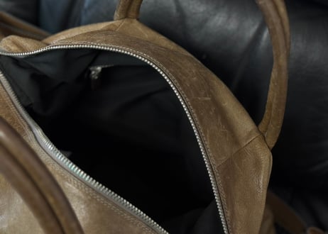 maison margiela leather shouder "sailor bag"