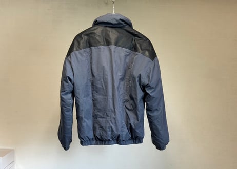 vintage moncler down jacket "gray×black"