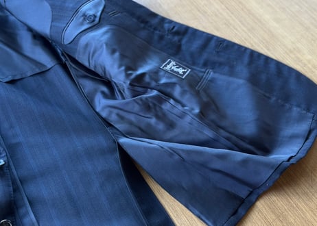 burberry stripe set up suit