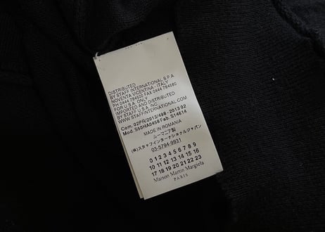 maison margiela knit