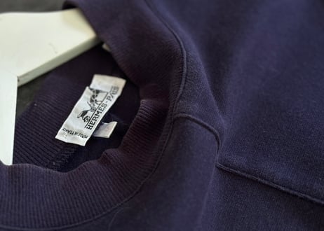 hermes emblem pocket sweat