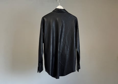 enof pvc leather shirt