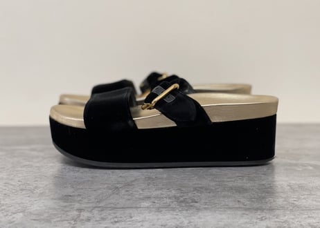 prada platform sandals dead stock