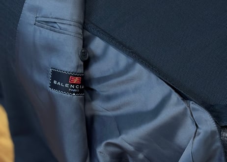 balenciaga double set up suit