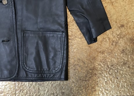 80's balenciaga leather jacket made in belgium