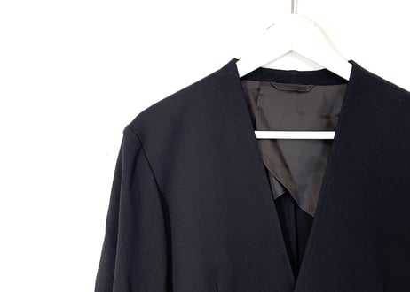 rain maker no collar jacket dead stock