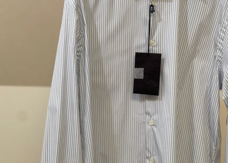 prada 2020ss stripe shirt dead stock