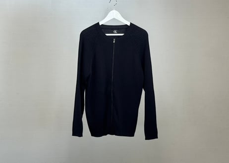 ck calvin klein drivers knit jacket