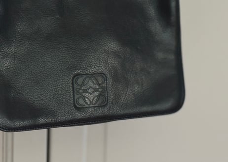 loewe anagram logo leather shoulder bag #1