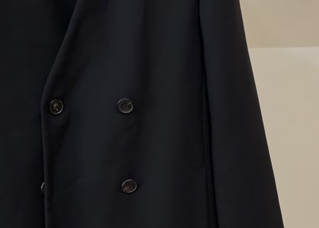 maison margiela 2011aw double no collar jacket