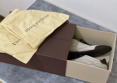 louis vuitton leather shose