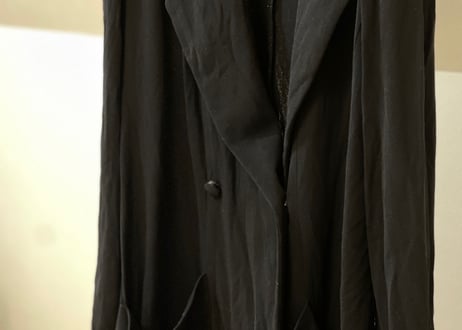 70-80s chloe made in Flance double long jacket