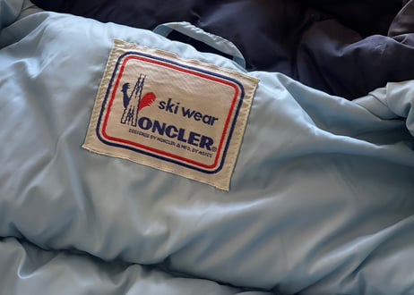 vintage moncler gore tex down jacket #2