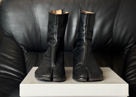 maison margiela "足袋" heel boots