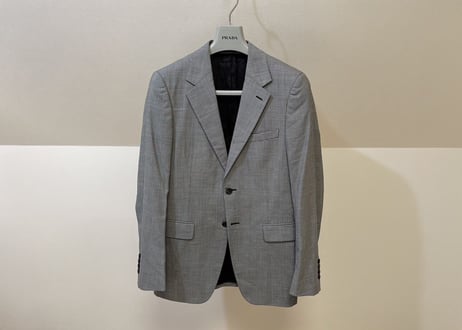 prada check setup suit