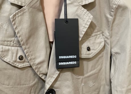 dsquared2 2021ss repair jacket dead stock