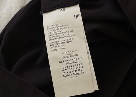 maison margiela 2018ss tops