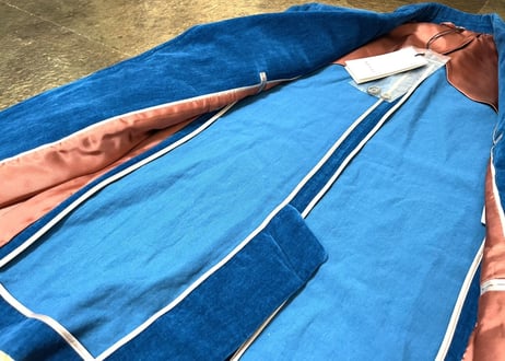 gucci 2019ss velour jacket dead stock
