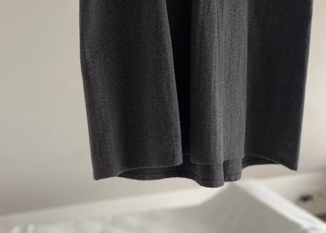 Y’s cotton melange unisex skirt