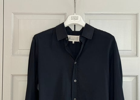 maison margiela "ここのえ期" black shirt