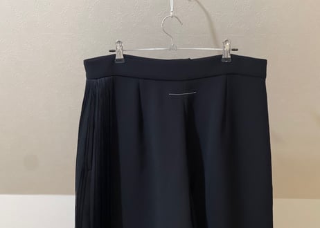 mm6 maison margiela 2018aw  fringe wide pants dead stock