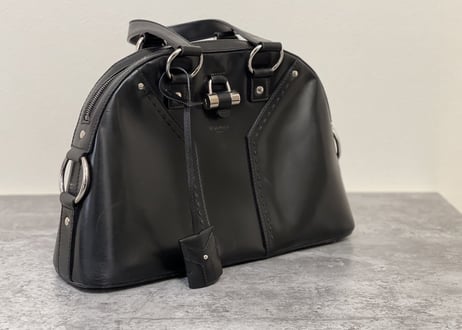 yves saint laurent rive gauche leather bag "muse"