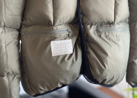 kolor down jacket