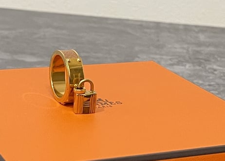 hermes ring "Kelly" 21号 #3