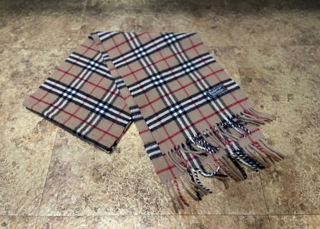 burbery made in England muffler