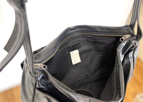 ys yohji yamamoto leather houlder bag