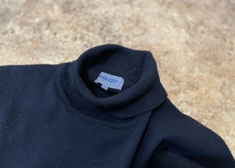 kenzo turtle neck knit