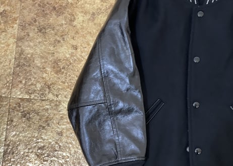 saint laurent leather switch jacket