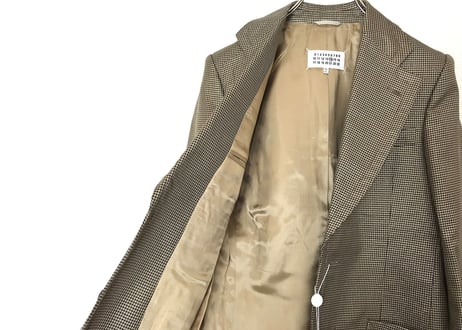 2019ss maison margiela check set up suit dead stock