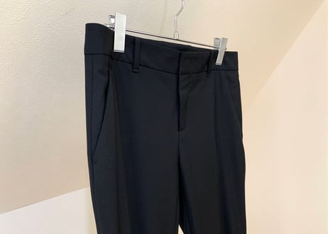 gucci "uniform" trousers black dead stock