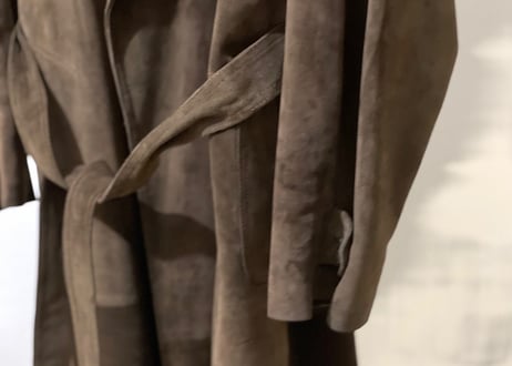 loewe leather coat