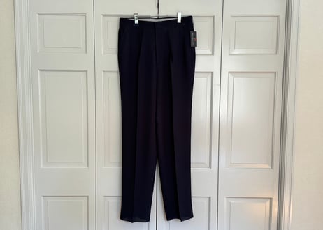 balenciaga BB logo polyester summer tack trousers dead stock #D