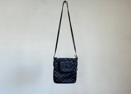 loewe anagram logo shoulder bag