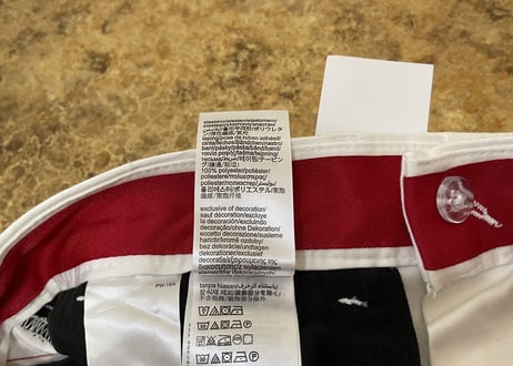 calvin klein jeans side line trousers