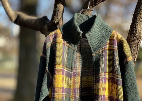 yohji yamamoto aar check cardigan