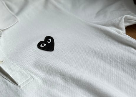 play comme des garçons polo shirt