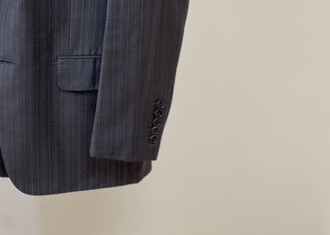 gucci stripe setup suit