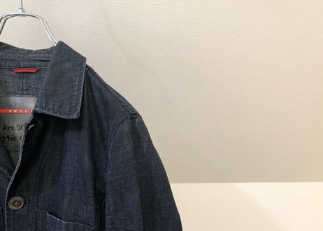 prada sports denim jacket